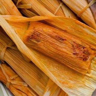Red Chile Jackfruit Tamales (Vegan Tamales)