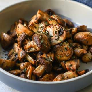 Air Fryer Mushrooms