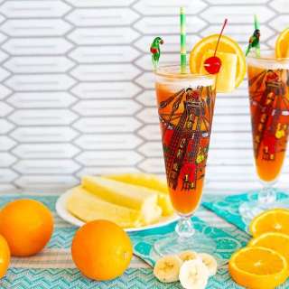 Classic Rum Runner Cocktail Drink