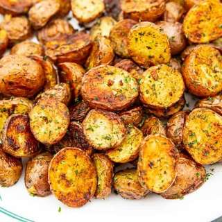 Herb and Garlic Roasted Red Potatoes