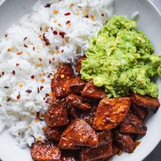 Vegan BBQ Tempeh (Gluten-free)