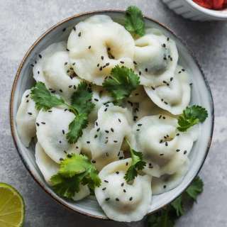 Gluten-free Vegan Pelmeni With Mushrooms And Spinach