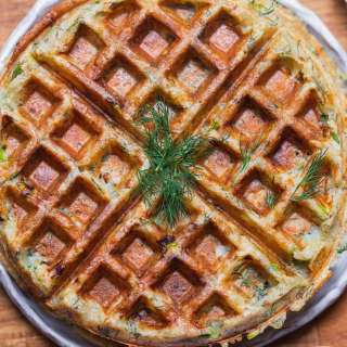 Vegan Potato Waffles (Gluten-free & Oil-free)