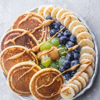 Chickpea Flour Pancakes (Vegan, Gluten-free)