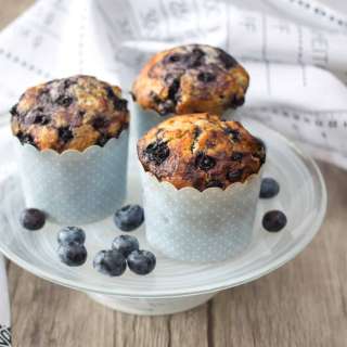 Blueberry and Banana Muffins