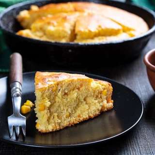 Sweet Honey Skillet Cornbread