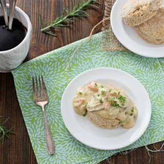 Vegetarian Biscuits and Gravy
