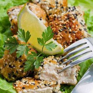 Baked Sesame Chicken