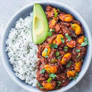 Vegan Chili With White Beans