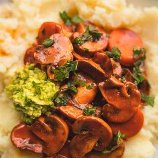 Easy Vegan Mushroom Stew (Gluten-free)