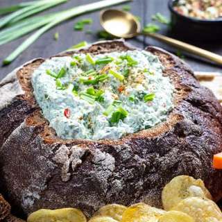 Classic Retro Spinach Dip