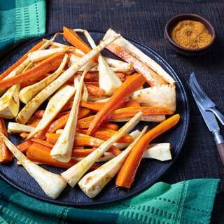 Roasted Parsnips and Carrots