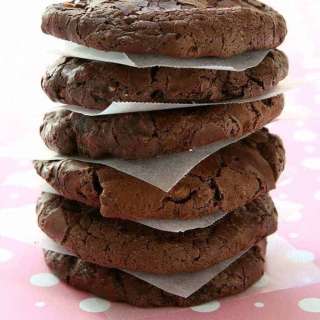 White Chocolate Cocoa Cookies