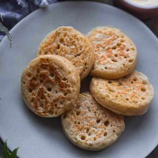 Vegan Crumpets (Homemade Recipe)