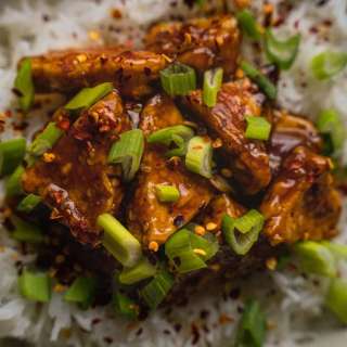 Crispy Teriyaki Tofu
