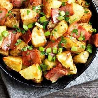 (Mostly) Make-Ahead Skillet Potatoes