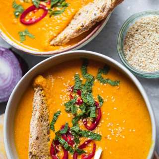 Spicy Butternut Squash Soup