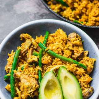Vegan Fried Rice (Gluten-free & Oil-free)