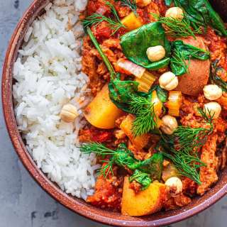 Hearty Vegan Goulash Recipe (Oil-free)