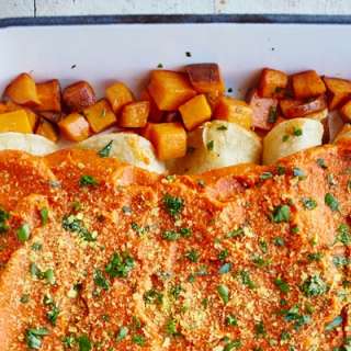 Sweet Potato Enchiladas