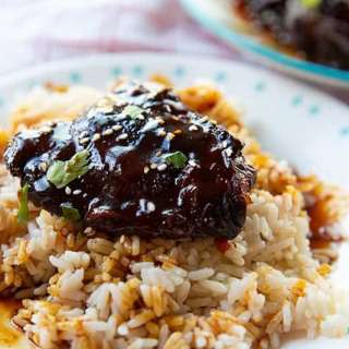 Honey Garlic Instant Pot Chicken Thighs