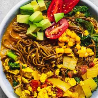 Vegan Curried Soup With Tofu
