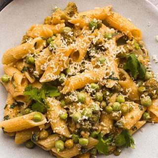 One Pot Vegan Lemon Pasta