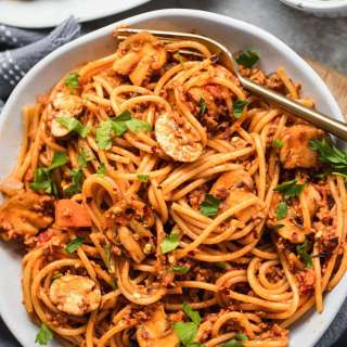 Vegan Spaghetti Bolognese