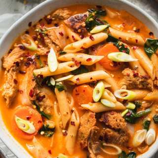 Vegan Chicken Noodle Soup