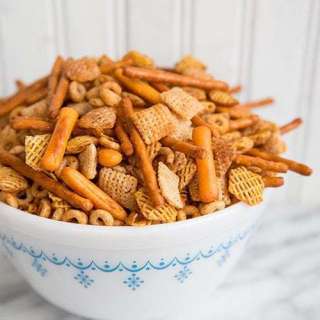 Classic Homemade Nuts and Bolts Recipe