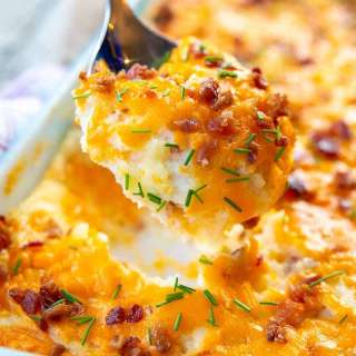 Baked Cheesy Potato Casserole