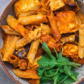 Simple Vegan Pasta Bake With Tofu (Gluten-free)