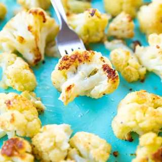 Buttery Garlic Roasted Cauliflower
