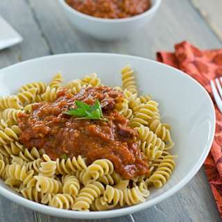 Roasted Vegetarian Puttanesca Sauce