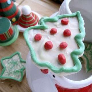 White Chocolate Cherry Biscotti