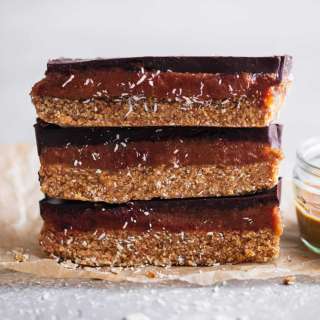 Vegan Cookie Dough Bars (No-bake, Gluten-free)