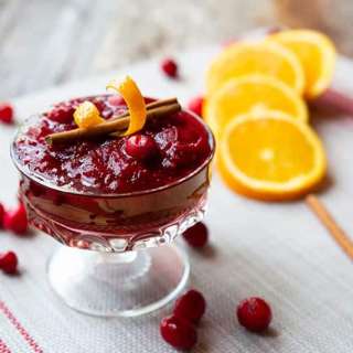 Homemade Low Carb, Sugar Free Cranberry Sauce Recipe