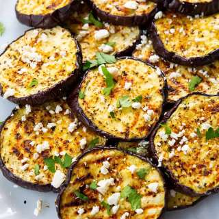 Fast and Easy Greek Grilled Eggplant