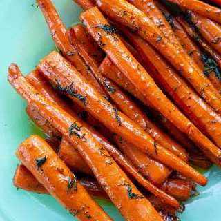 Dill & Brown Sugar Roasted Carrots