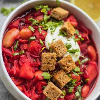 Vegan Borscht (Gluten-free)