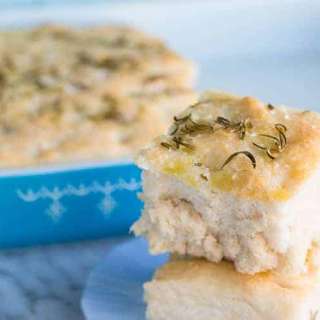 No-Knead Focaccia Bread ( Peasant Bread)