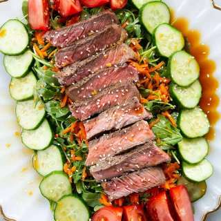 Sesame Grilled Steak Salad
