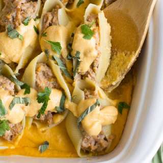Butternut Squash Stuffed Shells