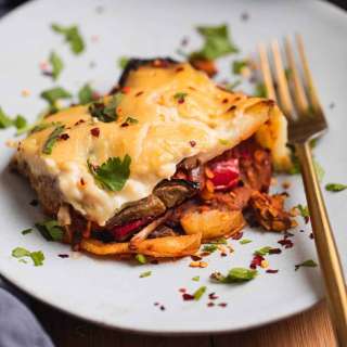 Vegan Moussaka With Lentils