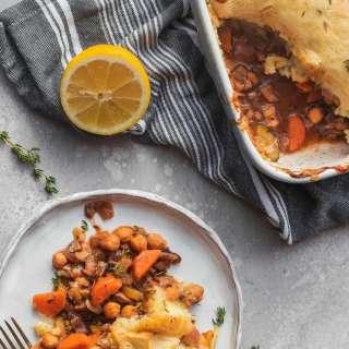 Chickpea Vegan Shepherd's Pie (Gluten-free)