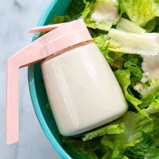 Homemade Creamy Caesar Salad Dressing