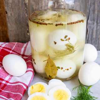 Easy Refrigerator Pickled Eggs - No Canning!