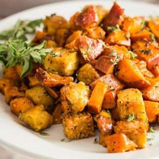 Roasted Sweet Potato and Tempeh from Lightlife