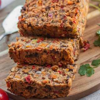Easy Vegan Lentil Loaf (Gluten-free + Oil-free)