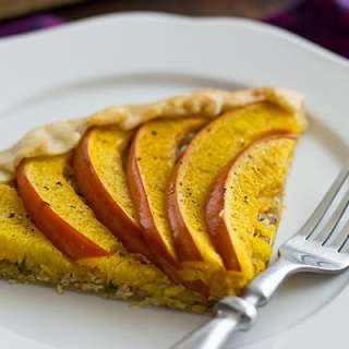Savory Pumpkin Galette